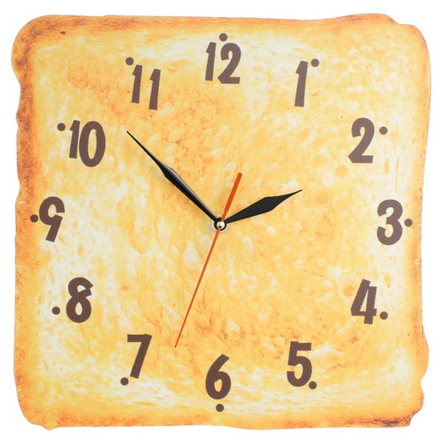 Toast design wall clock modern - toast,