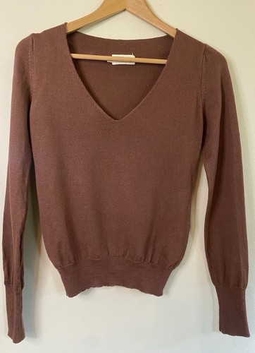 Toast rust brown fine knit - toast,