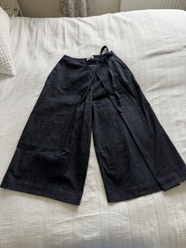 Toast indigo blue denim pleat - toast,