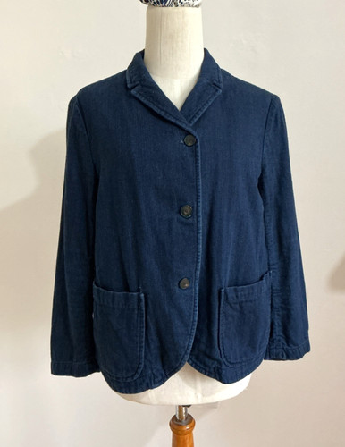 Toast japanese indigo jacket - japanese,