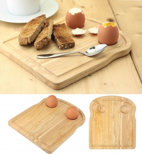 Rubberwood breakfast board - rubberwood,