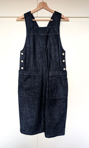 Toast denim dungaree - denim,