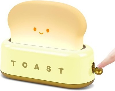 Toast bread led night light - bread,