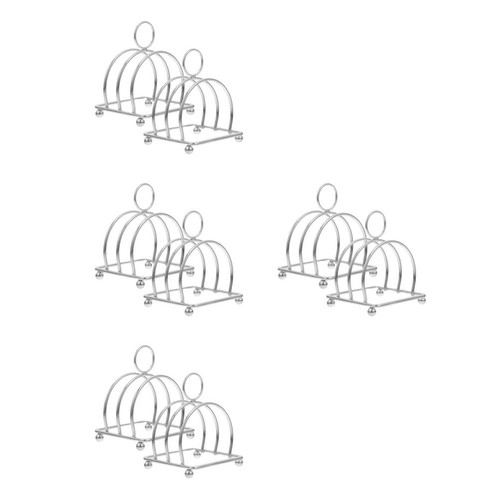 8pcs stainless steel - steel, toast