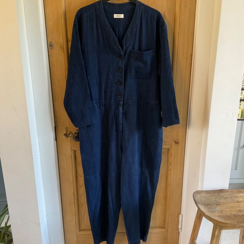 Toast womens denim jumpsuit