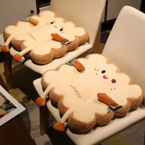 Toast shaped seat - toast, back