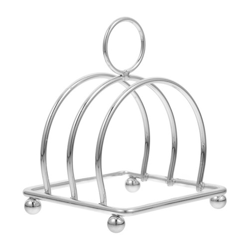Stainless steel toast - toast, holder
