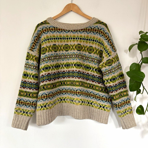 Toast fair isle shetland - toast, wool
