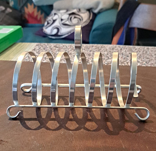 Silver metal epns slice - silver,