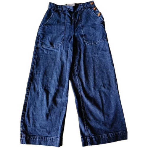 Toast annie denim side - denim, button