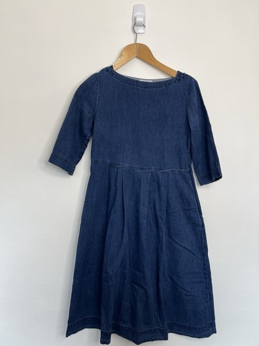Toast dress size indigo blue - dress,