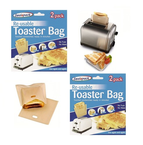 Reusable toaster bags - 4,