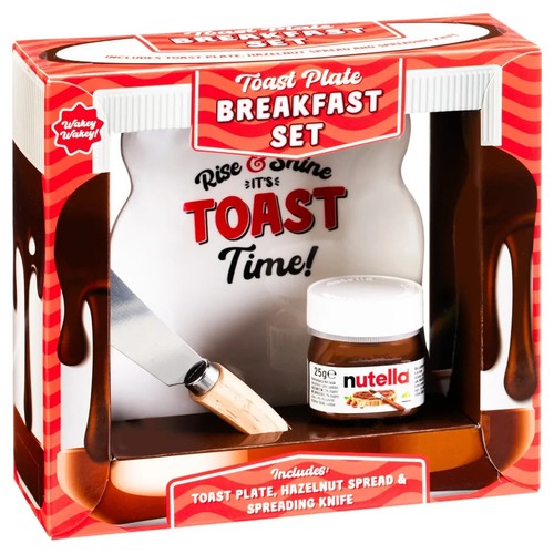 Nutella toast plate breakfast - toast,