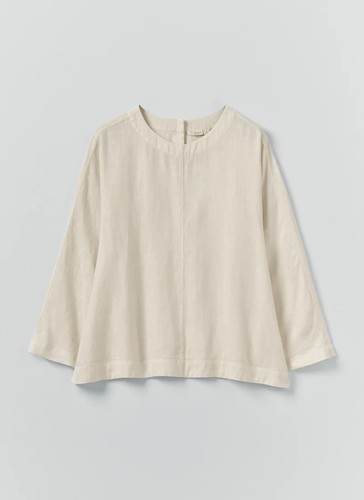 Toast linen top oat colour - toast,