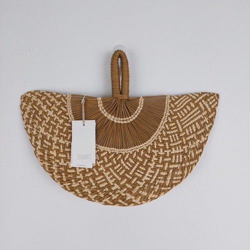 Toast handwoven straw hand - straw, fan