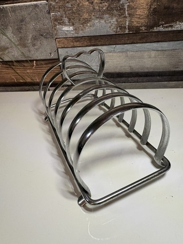 Silver polished metal toast - polished,