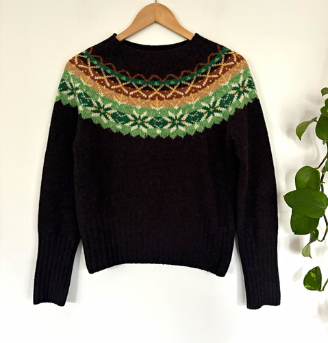 Toast fair isle yoke 100 - isle, 100%