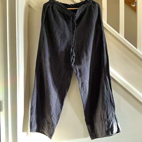 Toast garment dyed linen wide - toast,