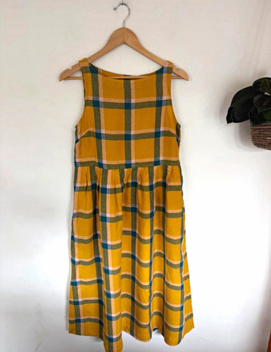 Toast 100 linen sleeveless - toast,